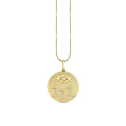 Gold & Diamond 111 Angel Number Charm