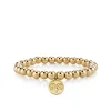 Gold & Diamond Aries Zodiac Medallion on 14k Yellow Gold