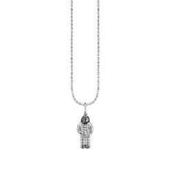 Gold & Diamond Astronaut Charm