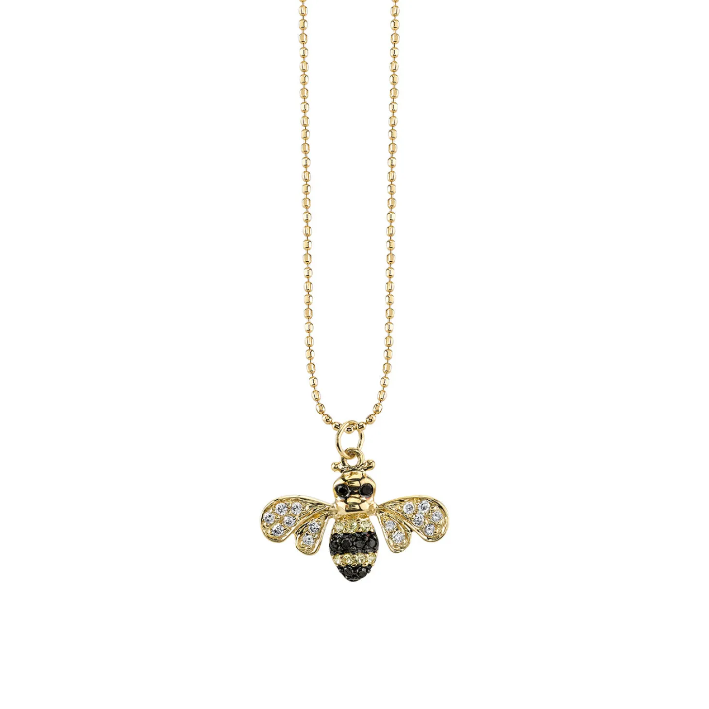 Gold & Diamond Bee Charm