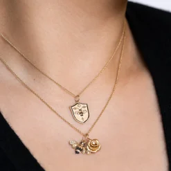 Gold & Diamond Bee Charm