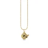 Gold & Diamond Beehive Charm