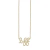 Gold & Diamond BFF Necklace