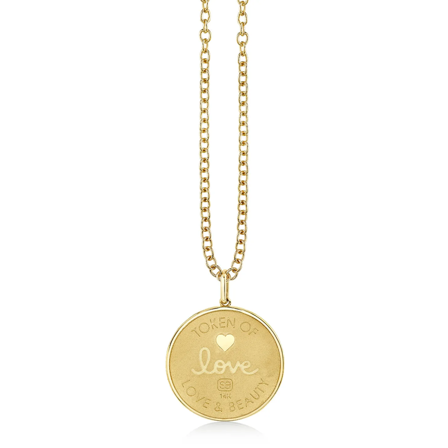 Gold & Diamond Birth of Venus Coin Charm