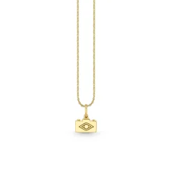 Gold & Diamond Camera Charm