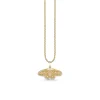 Gold & Diamond Celestial Moth Charm