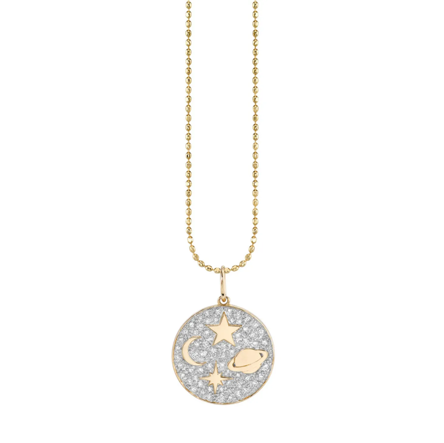 Gold & Diamond Celestial Tableau Charm