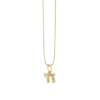 Gold & Diamond Chai Charm