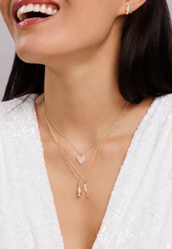 Gold & Diamond Champagne Bottle Charm