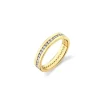 Gold & Diamond Channel Set Eternity Ring