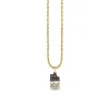 Gold & Diamond Chocolate Bar Charm