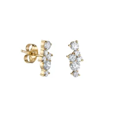 Gold & Diamond Cocktail Bar Stud