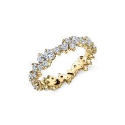 Gold & Diamond Cocktail Eternity Ring