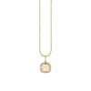 Gold & Diamond Daisy Open Icon Charm