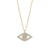 Gold & Diamond Extra Large Eye Charm