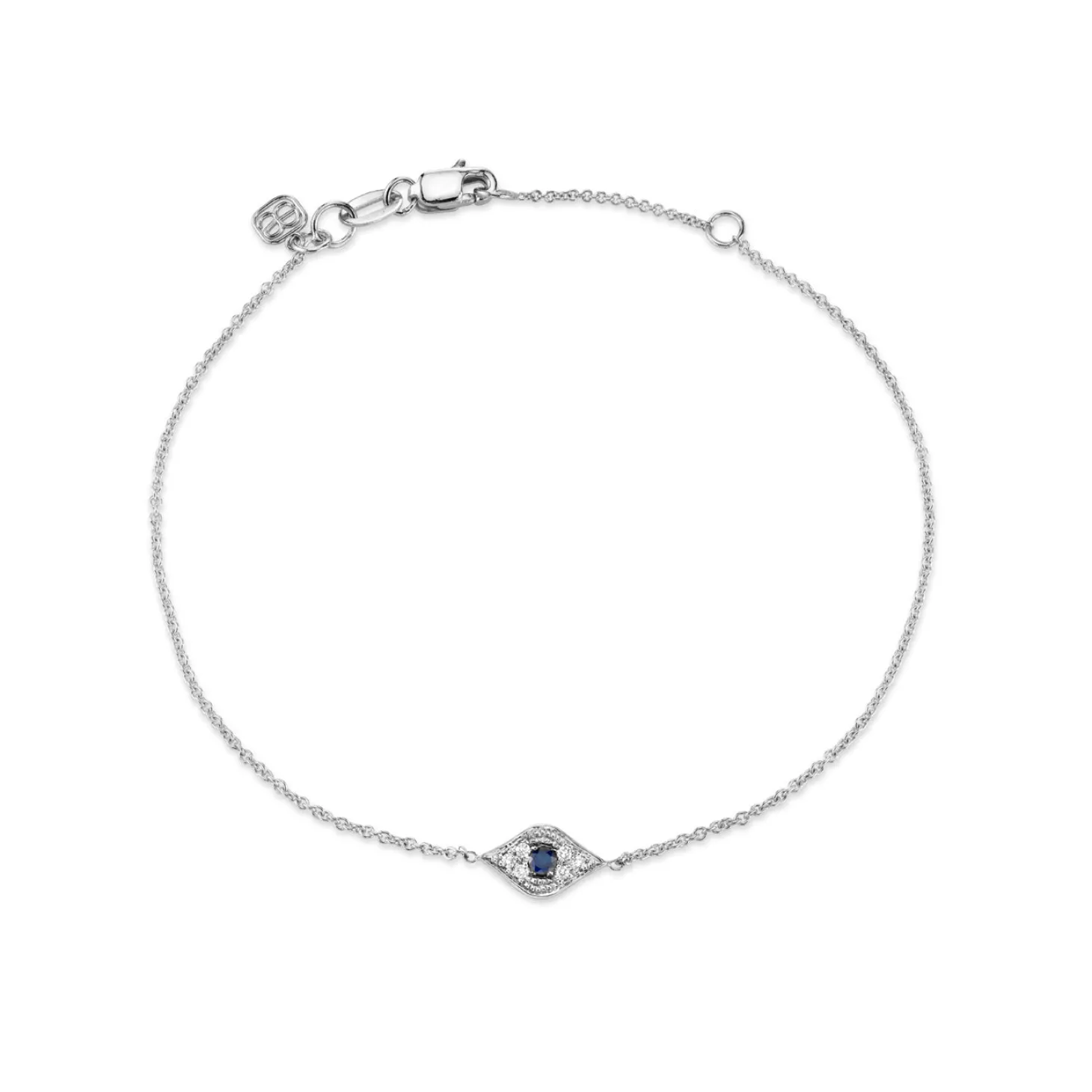 Gold & Diamond Eye Bracelet