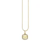 Gold & Diamond Eye Open Icon Charm