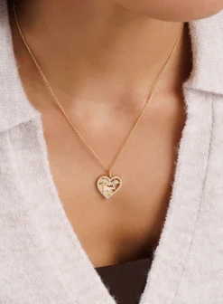 Gold & Diamond France Charm