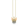 Gold & Diamond French Bulldog Charm