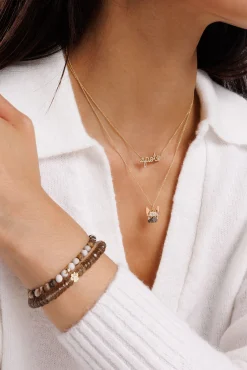 Gold & Diamond French Bulldog Charm
