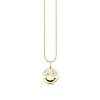 Gold & Diamond Fried Happy Face Charm