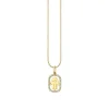 Gold & Diamond Hamsa Open Icon Charm