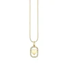 Gold & Diamond Heart Open Icon Charm