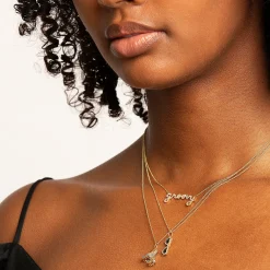 Gold & Diamond Heart Sunglasses Charm