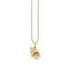 Gold & Diamond Hermit Crab Charm