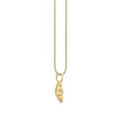 Gold & Diamond Hermit Crab Charm