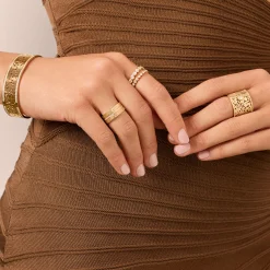 Gold & Diamond Icon  Ring