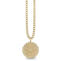 Gold & Diamond Icon Wheel Coin