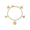 Gold & Diamond Iconic Insect Bracelet