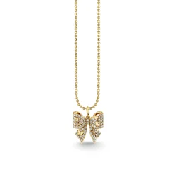 Gold & Diamond Icons Bow Charm
