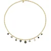 Gold & Diamond Jet Set Multi-Charm Necklace
