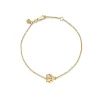 Gold & Diamond Ladybug Bracelet
