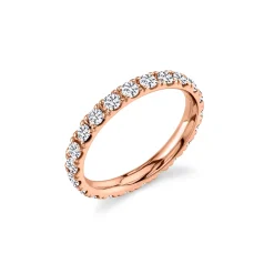 Gold & Diamond Large Eternity Ring