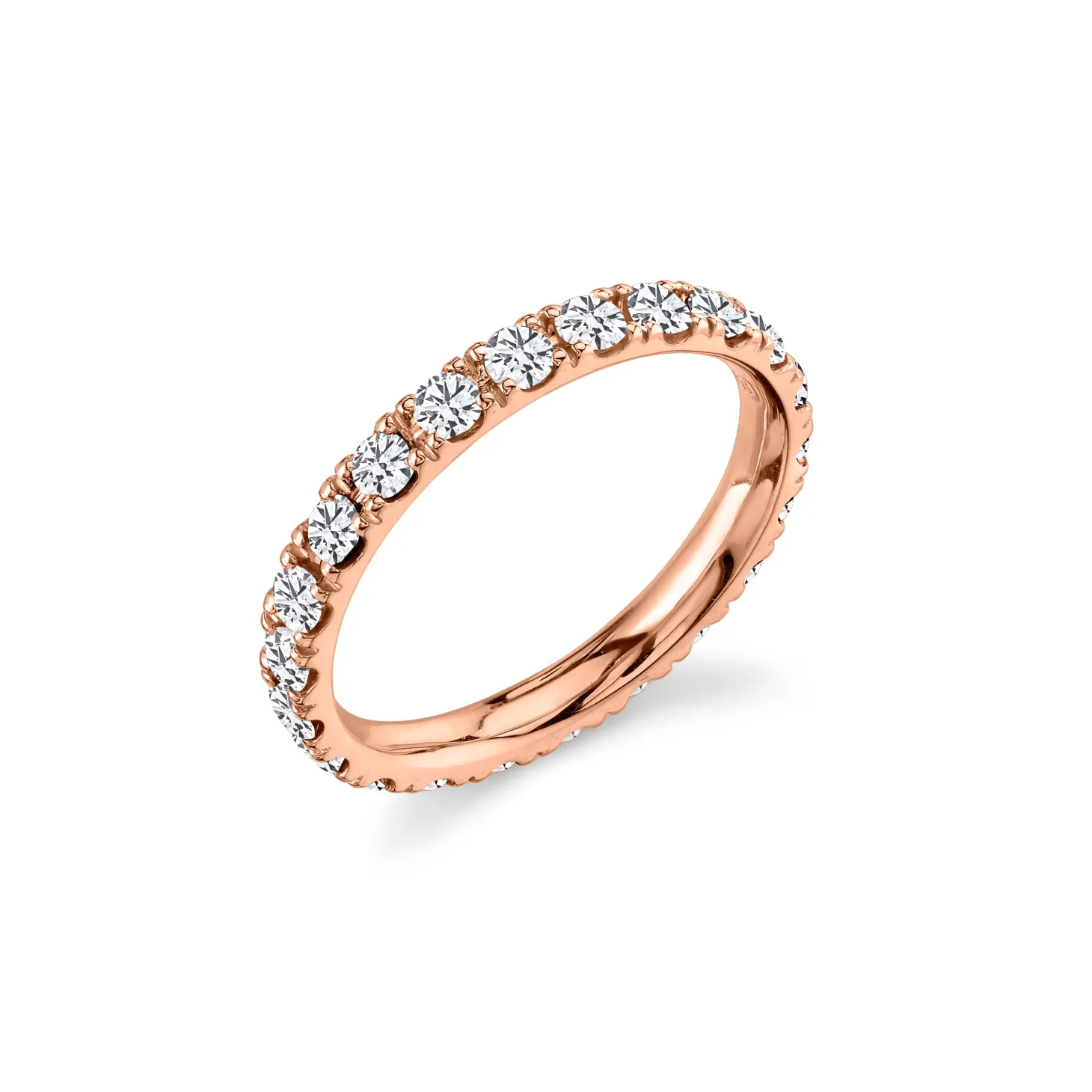 Gold & Diamond Large Eternity Ring