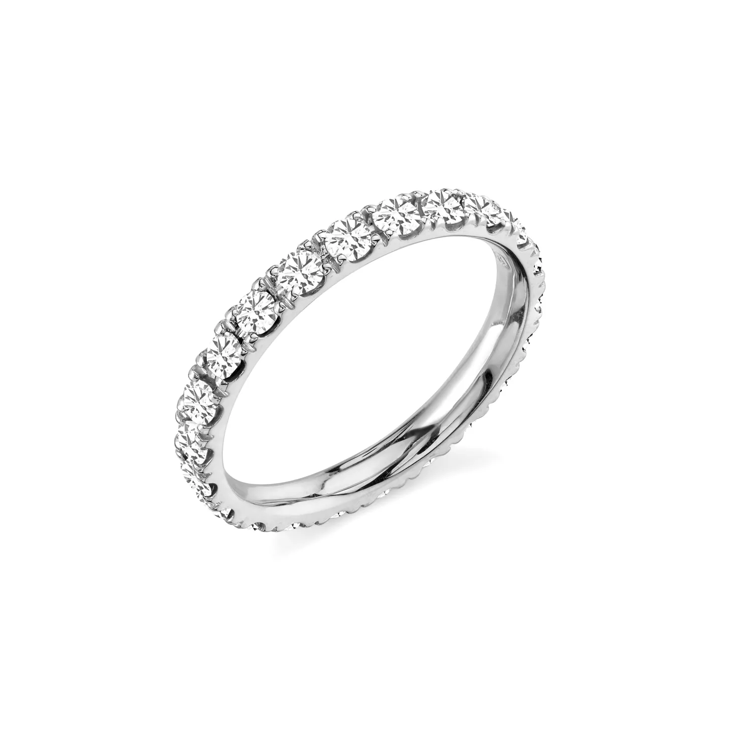 Gold & Diamond Large Eternity Ring