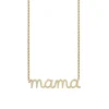 Gold & Diamond Large Mama Necklace