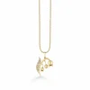 Gold & Diamond Lily Of The Valley Charm