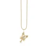 Gold & Diamond Lobster Charm