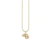 Gold & Diamond Love & Luck Charm