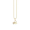 Gold & Diamond Luck Cluster Charm