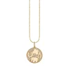 Gold & Diamond Luck Tableau Medallion Charm