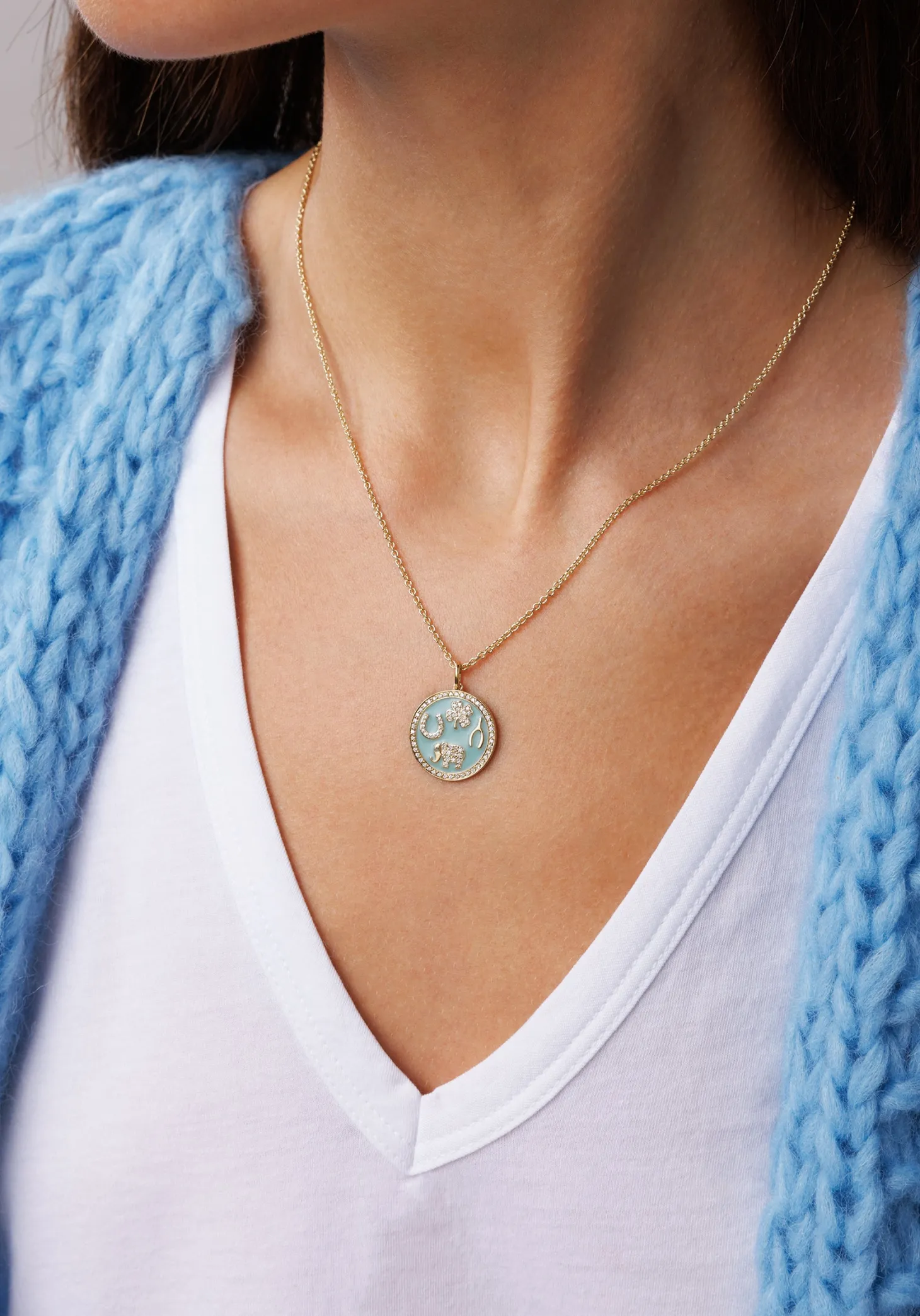 Gold & Diamond Luck Tableau Charm