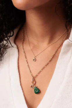 Gold & Diamond Lucky Coin Charm
