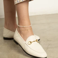 Gold & Diamond Marquise Fringe Anklet