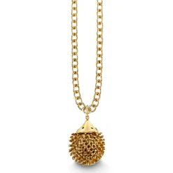 Gold & Diamond Medium Pure Hedgehog Charm