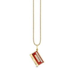 Gold & Diamond Mix Tape Charm